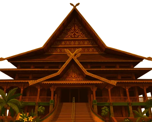 Background Rumah Adat